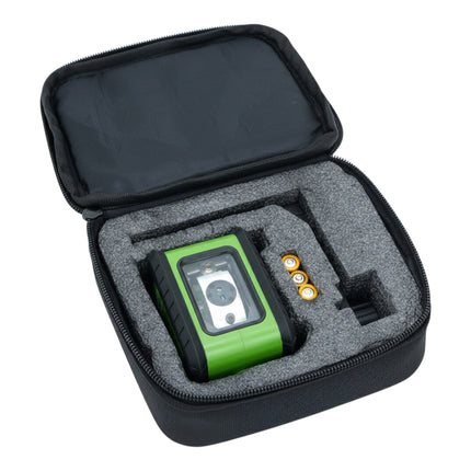 Procraft LE 2D Linien Kreuzlinienlaser 10 m gruen selbstnivellierend inkl 3x 1 5 V AAA Batterie  2 - toolbrothers