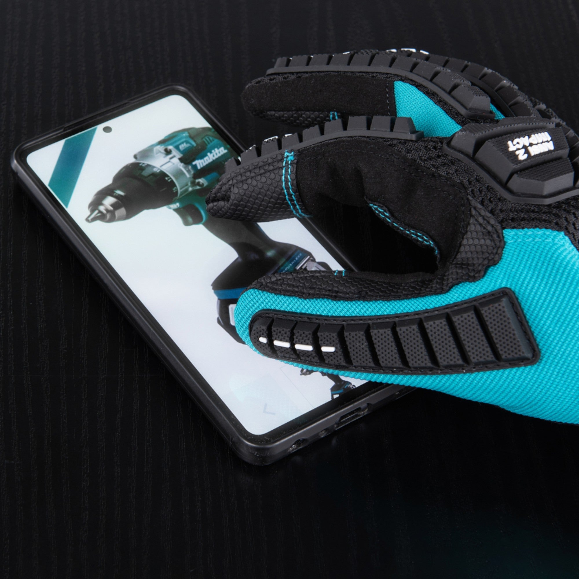 Makita Arbeitshandschuhe P 84486 Gr XL 10 verstaerkt fuer feinfuehlige bis grobe Montage und Mechanikertaetigkeiten 4 - toolbrothers