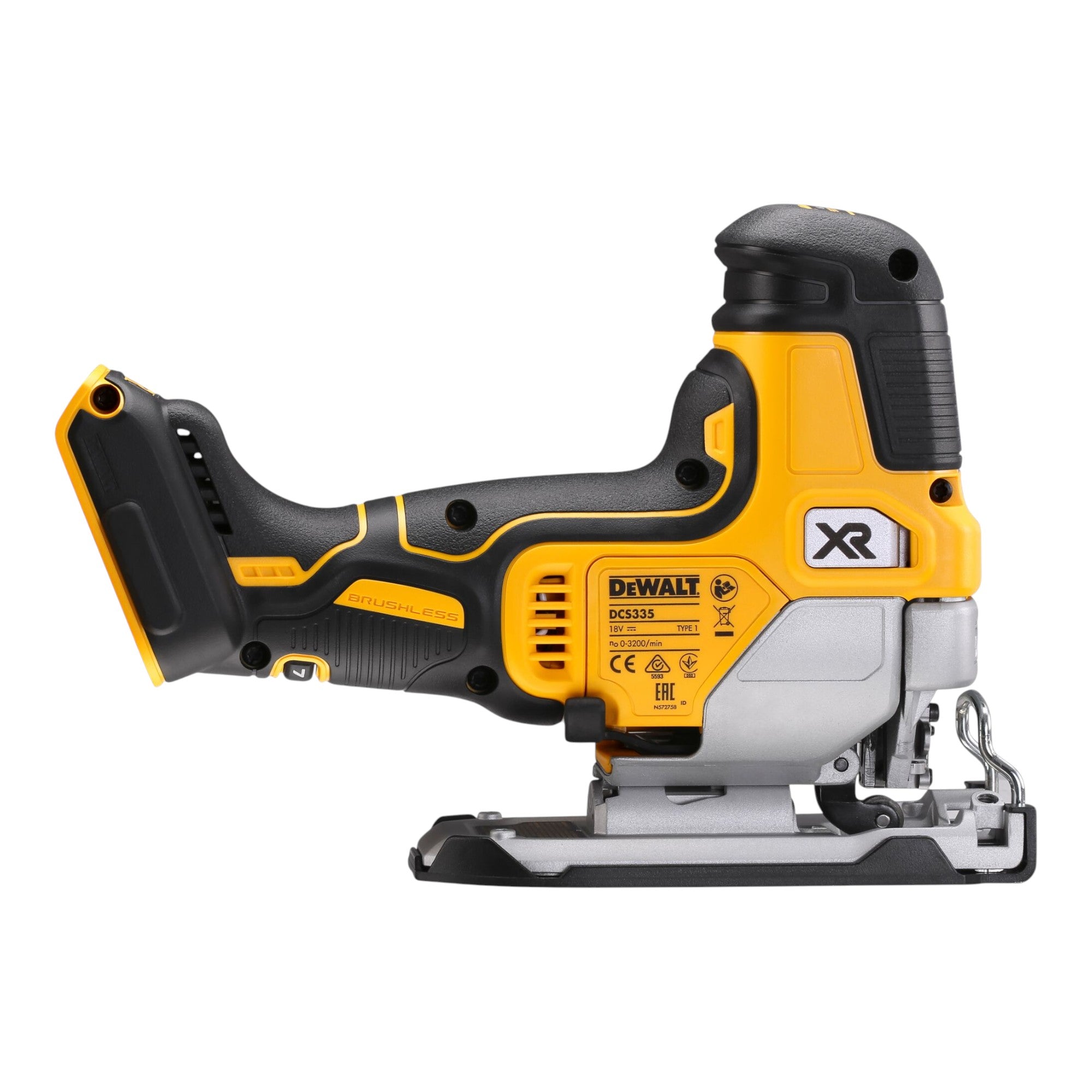 DeWalt DCS 335 N Akku Stichsaege 18 V 135 mm Brushless 1x Akku 5 0 Ah ohne Ladegeraet 4 - toolbrothers