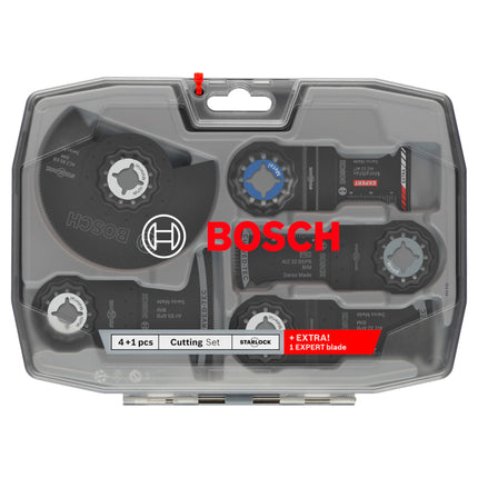 Bosch Professional Multifunktionswerkzeug Zubehoer Schneid Set 5 tlg 2608669093 Starlock Koffer 1 - toolbrothers