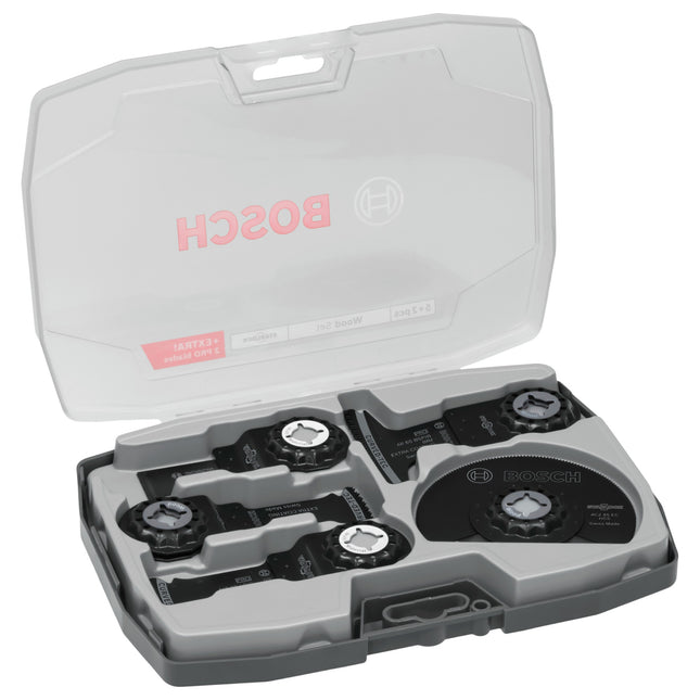 Bosch Professional Multifunktionswerkzeug Zubehoer Holz Set 7 tlg 2608669097 Starlock Koffer 0 - toolbrothers
