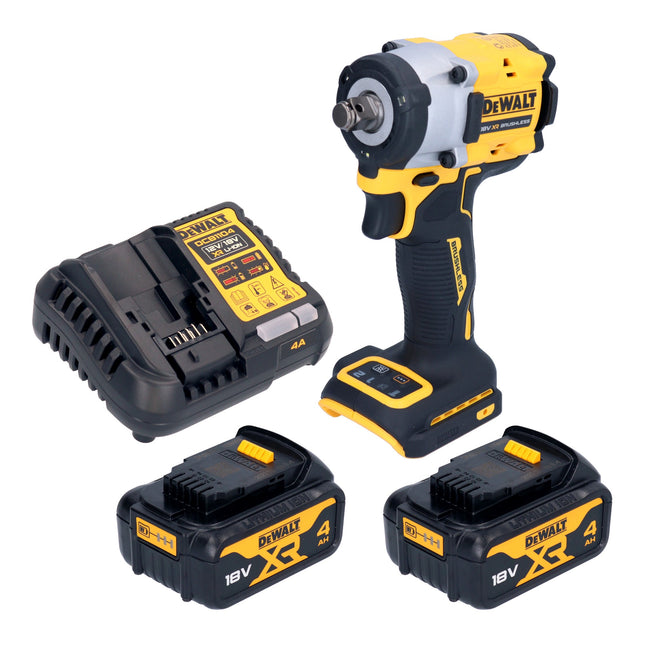 DeWalt DCF 921 M2 Akku Schlagschrauber 18 V 400 Nm 1 2 Brushless 2x Akku 4 0 Ah Ladegeraet 0 - toolbrothers