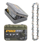 Procraft Industrial P 1 4 46 Saegekette 8 203 mm 1 4 1 1 mm 46 TG in Metallbox fuer Kettensaege  0 - toolbrothers