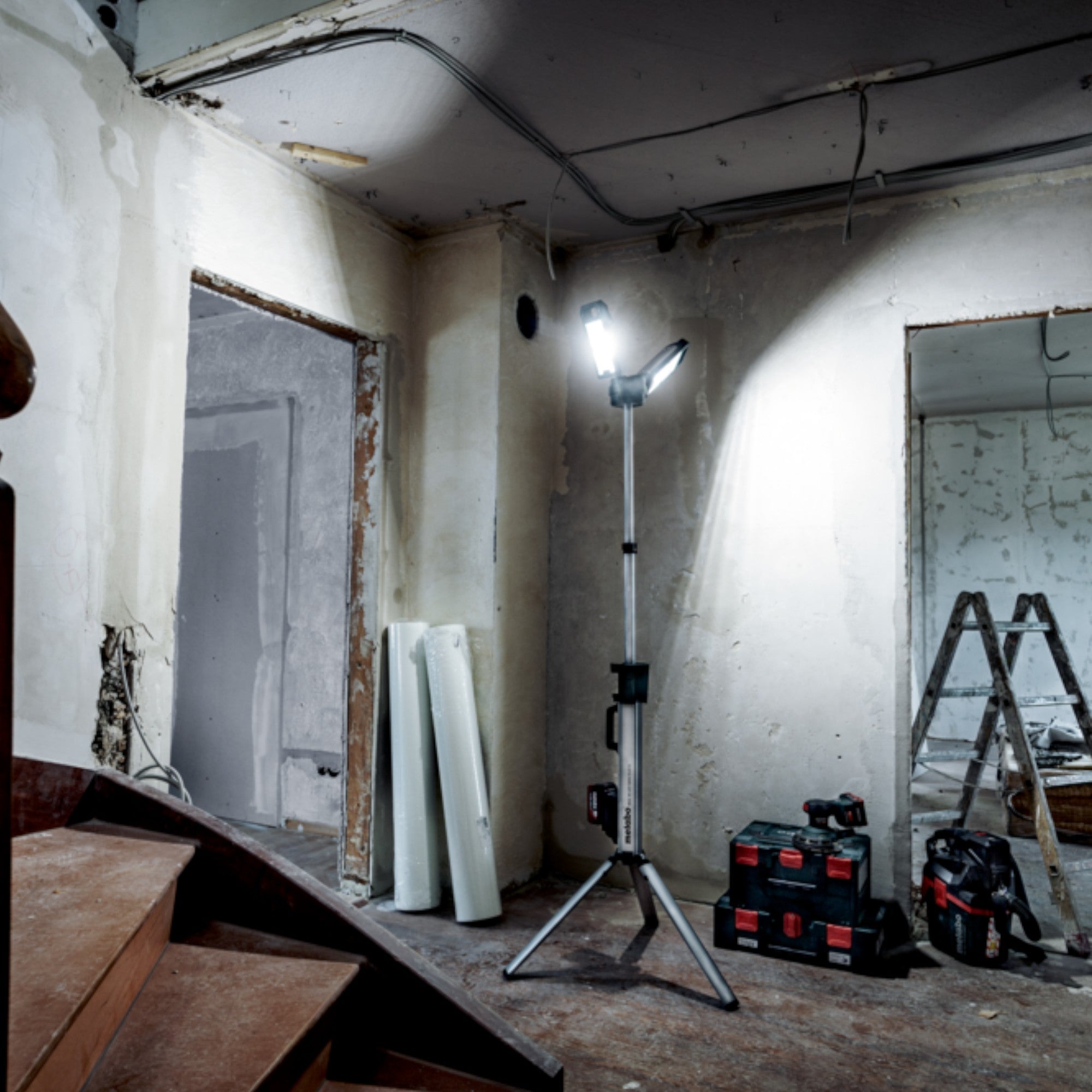 Metabo BSA 18 LED 5000 DUO S Akku Baustrahler 18 V 5000 lm Solo 601507850 ohne Akku ohne Ladegeraet 3 - toolbrothers