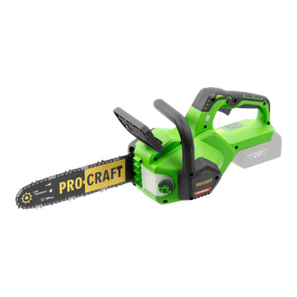 Procraft PKA38 Akku Kettensaege 20 V 304 mm Brushless 1x Akku 4 0 Ah ohne Ladegeraet 1 - toolbrothers