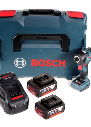 Bosch GDR 18 V-200 C Akku Drehschlagschrauber 18 V 1/4" in L-Boxx + 2 x 5,0 Ah Akku + Ladegerät - Toolbrothers