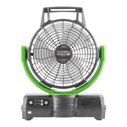 Procraft CF20bb Akku Ventilator 20 V 235 mm 2x Akku 2 0 Ah Ladegeraet 2 - toolbrothers