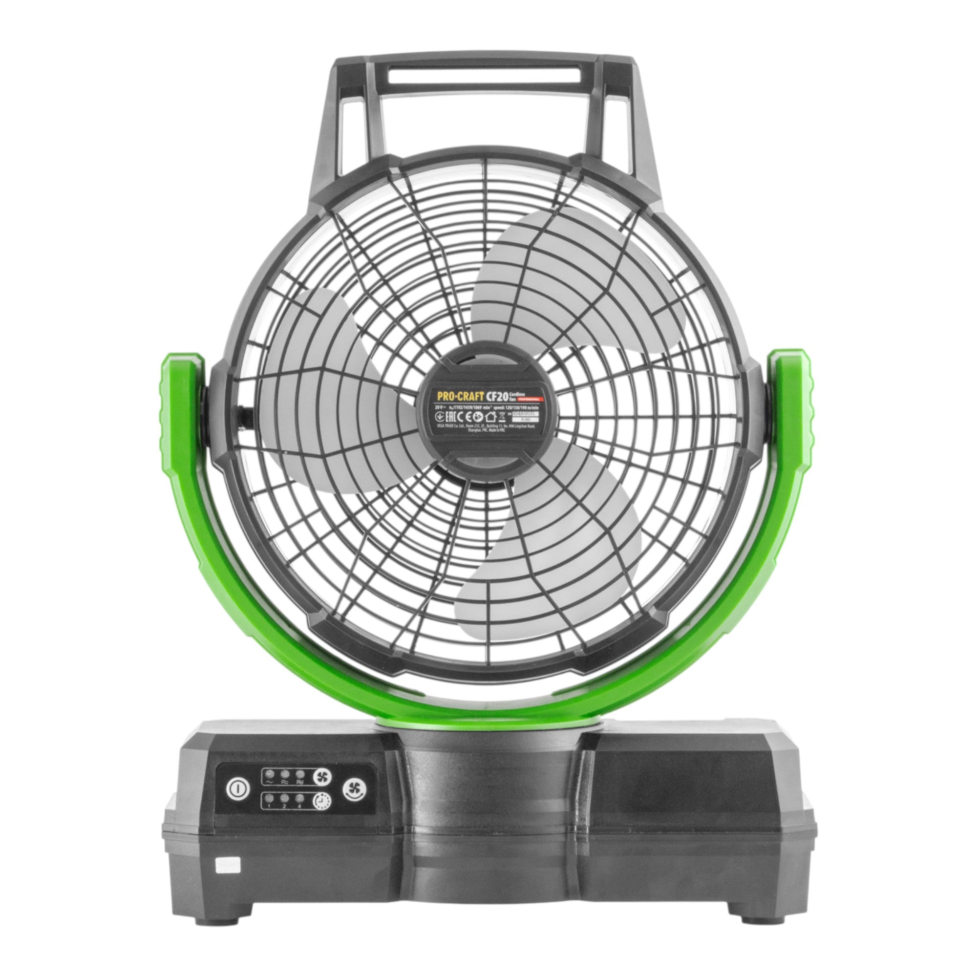 Procraft CF20bb Akku Ventilator 20 V 235 mm 1x Akku 4 0 Ah ohne Ladegeraet 2 - toolbrothers