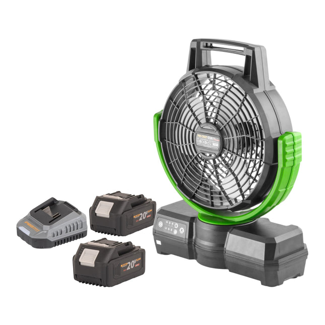 Procraft CF20bb Akku Ventilator 20 V 235 mm 2x Akku 4 0 Ah Ladegeraet 0 - toolbrothers