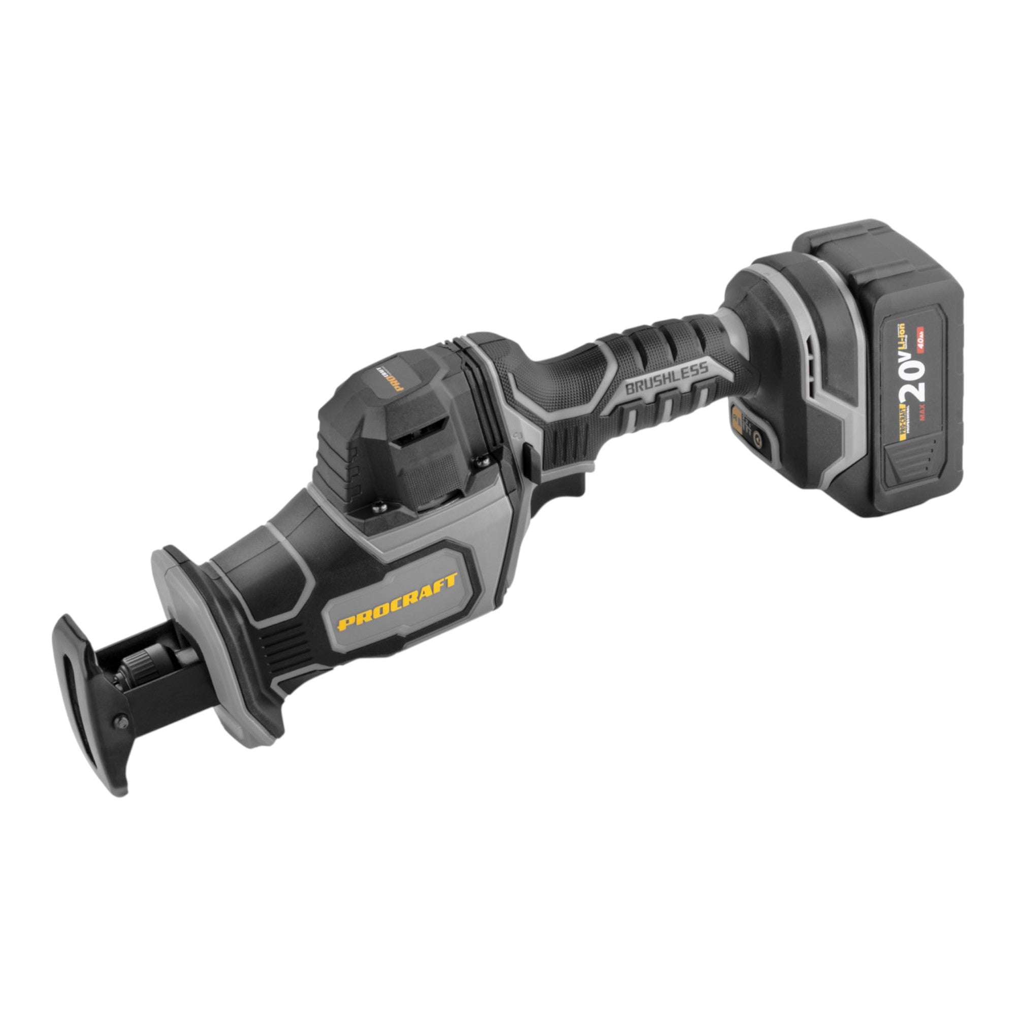 Procraft RS20A 1B C Akku Recipro Saebelsaege 20 V Brushless 1x Akku 4 0 Ah Ladegeraet Koffer 1 - toolbrothers