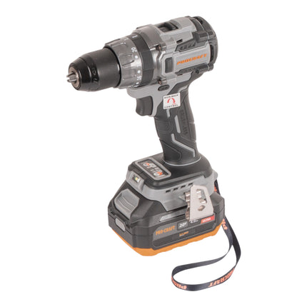 Procraft Industrial CD20A Akku Schlagbohrschrauber 20 V 85 Nm 1x Akku 4 0 Ah Ladegeraet 32 tlg Bit Set Koffer 1 - toolbrothers