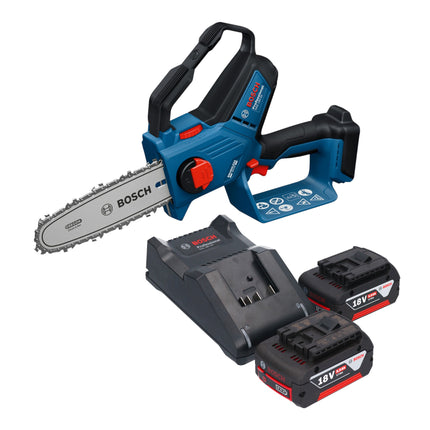 Bosch GKE 18V 20 Professional Akku Astsaege 18 V 18 cm 2x Akku 5 0 Ah Ladegeraet 0 - toolbrothers