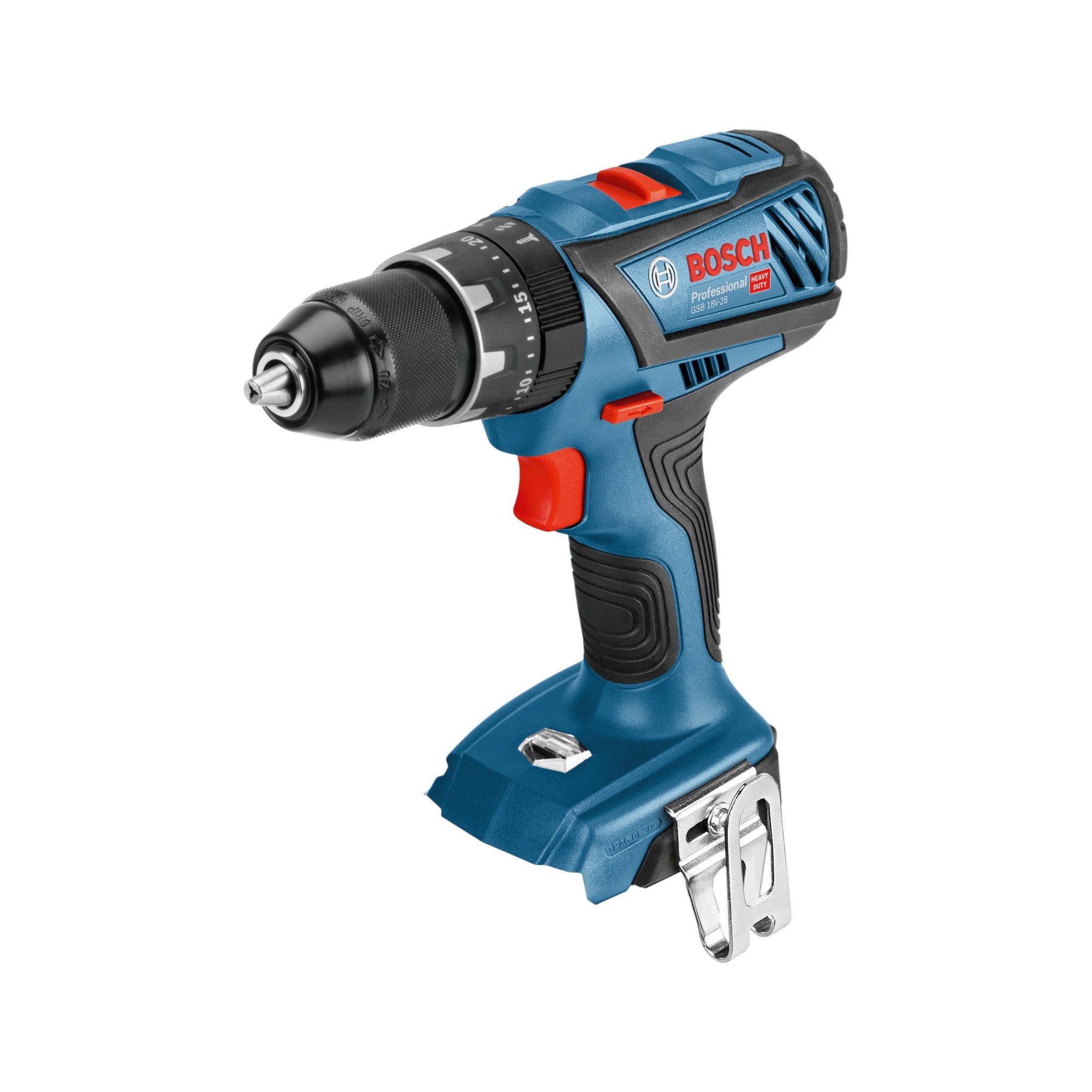 Bosch GSB 18V 28 Professional Akku Schlagbohrschrauber 18 V 63 Nm 1x Akku 2 0 Ah Ladegeraet L Case 2 - toolbrothers