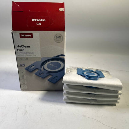 Miele HyClean Pure GN Staubsaugerbeutel 4 Stueck mit Filter 12421130 fuer Complete C2 C3 Classic C1 S8 S5 S2 Unvollstaendig 1 - toolbrothers