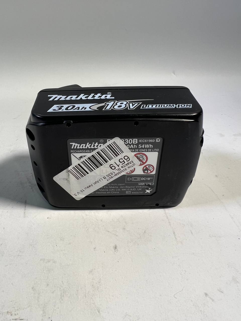 Makita BL 1830 B Li Ion Akku 18 V 3 0 Ah 3000 mAh 197599 5 mit LED Anzeige original kein Nachbau Leicht Gebraucht 3 - toolbrothers