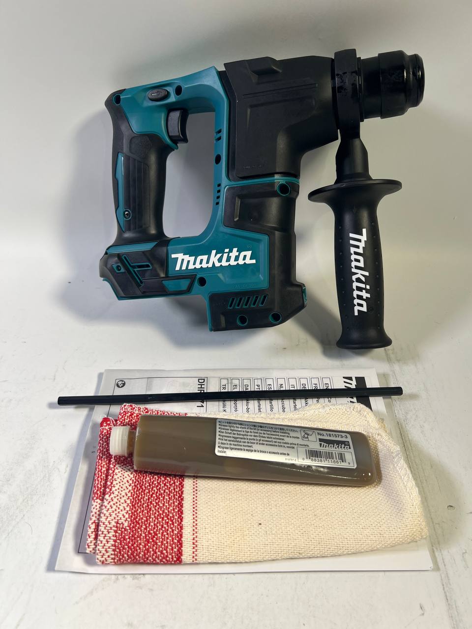 Makita DHR 171 Z Akku Bohrhammer 18 V 1 2 J SDS Plus Brushless Solo ohne Akku ohne Ladegeraet Leicht Gebraucht 0 - toolbrothers