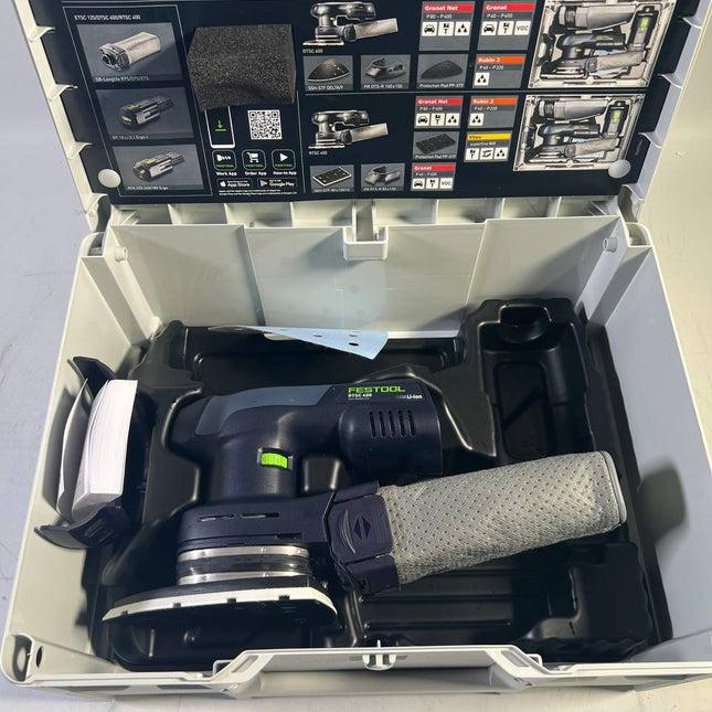 Festool DTSC 400 Basic Akku Deltaschleifer 18 V 100 x 150 mm 577507 Brushless Systainer ohne Akku ohne Ladegeraet Nachfolger von 576359 Leicht Gebraucht 0 - toolbrothers