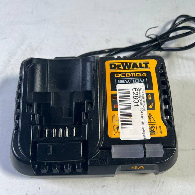 DeWalt DCB 1104 Schnell Ladegeraet 10 8 18 V 4 0 A fuer XR Li Ion Akkus Leicht Gebraucht 0 - toolbrothers