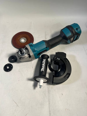 Makita DGA 511 Z Akku Winkelschleifer 18 V 125 mm Brushless Solo - ohne Akku, ohne Ladegerät - Leicht Gebraucht
