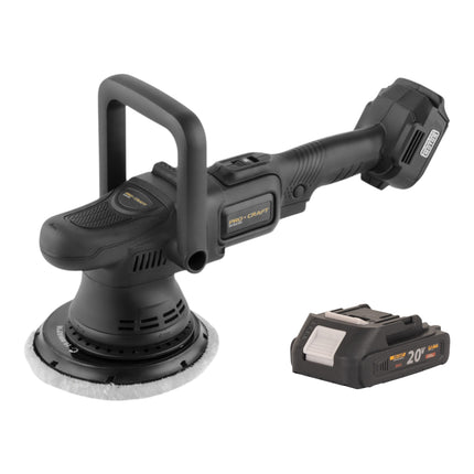 Procraft PM22bb Akku Poliermaschine 20 Volt 150 mm 1x Akku 2 0 Ah ohne Ladegeraet 0 - toolbrothers
