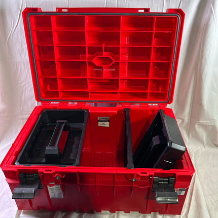 Qbrick System ONE 350 2 0 Technik RED ULTRA HD Custom Werkzeugkoffer modularer Organizer 585 x 385 x 320 mm 38 l stapelbar IP66 Leicht Gebraucht 1 - toolbrothers