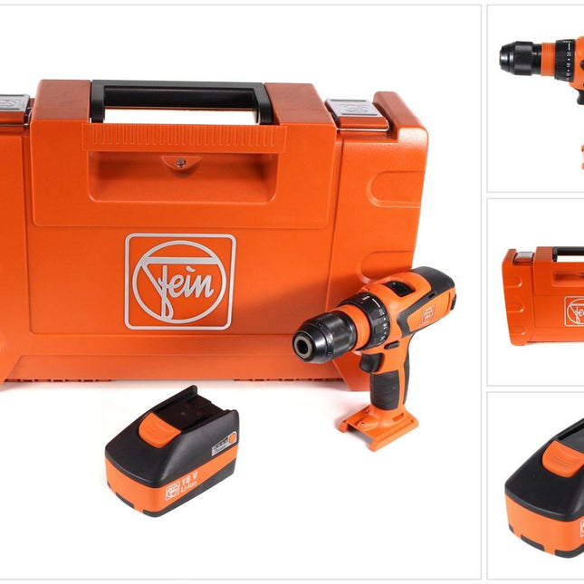 FEIN ASCM 18 QSW Akku Bohrschrauber 18 V Brushless im Koffer + 1 x 5,0 Ah Akku - ohne Ladegerät - Toolbrothers