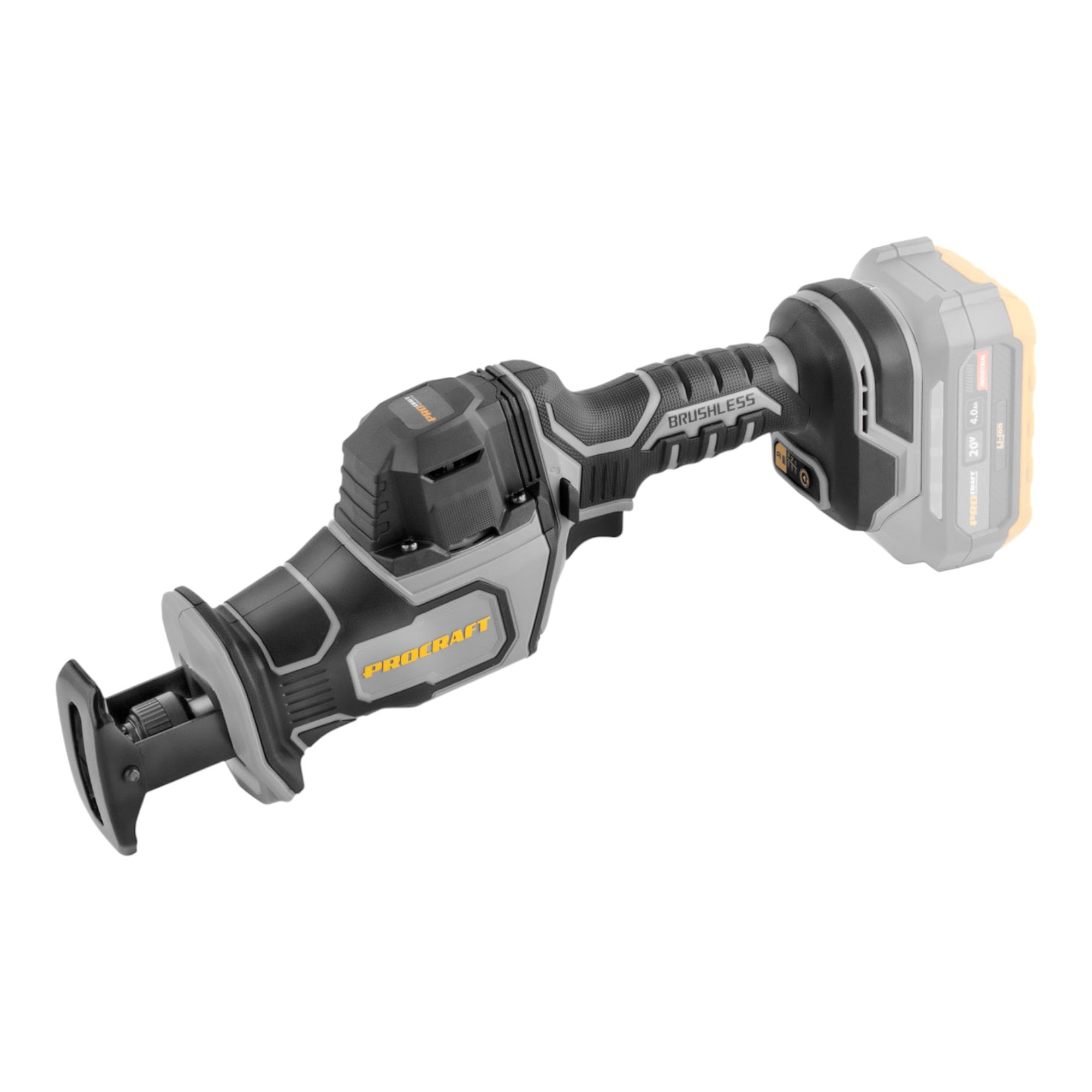 Procraft Industrial RS20Abb Recipro Saebelsaege 20 V Brushless 2x Akku 2 0 Ah Ladegeraet 1 - toolbrothers