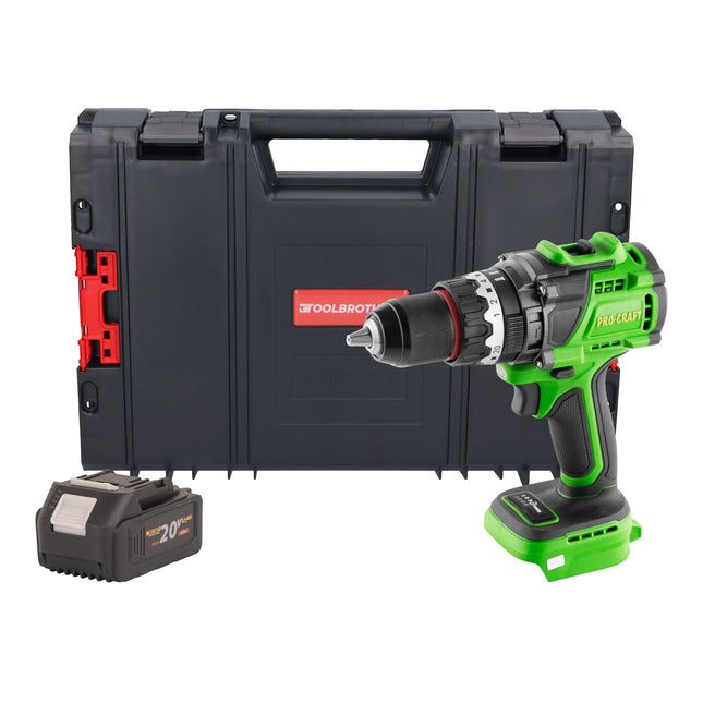 Procraft PA18ProBL BB Akku Schlagbohrschrauber 20 V 180 Nm Brushless 1x Akku 4 0 Ah RHINO Toolcase ohne Ladegeraet 0 - toolbrothers