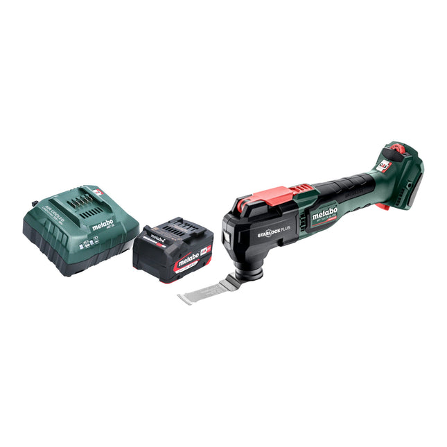 Metabo MT 18 LTX BL QSL Akku Multitool 18 V Brushless Starlock Plus 1x Akku 4 0 Ah Ladegeraet 0 - toolbrothers