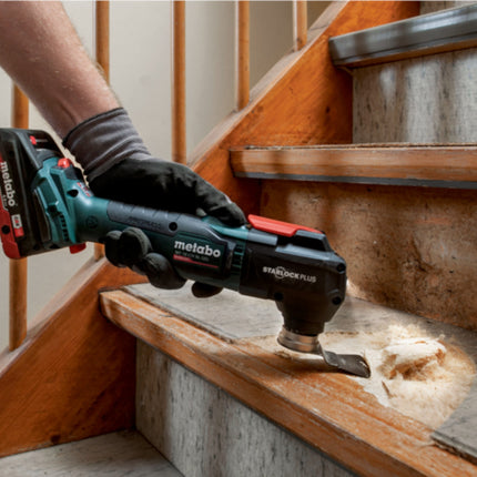 Metabo MT 18 LTX BL QSL Akku Multitool 18 V Brushless Starlock Plus 1x LiHD Akku 4 0 Ah Ladegeraet 3 - toolbrothers