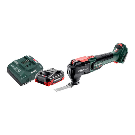 Metabo MT 18 LTX BL QSL Akku Multitool 18 V Brushless Starlock Plus 1x LiHDX Akku 4 0 Ah Ladegeraet 0 - toolbrothers