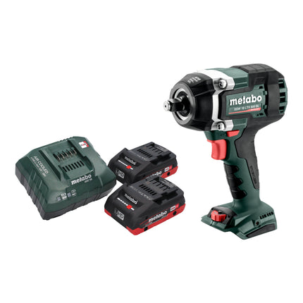 Metabo SSW 18 LTX 800 BL Akku Schlagschrauber 18 V 800 Nm 1 2 Brushless 2x LiHD Akku 4 0 Ah Ladegeraet 0 - toolbrothers
