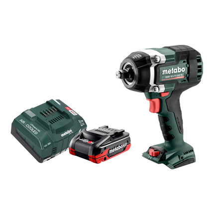 Metabo SSW 18 LTX 800 BL Akku Schlagschrauber 18 V 800 Nm 1 2 Brushless 1x LiHDX Akku 4 0 Ah Ladegeraet 0 - toolbrothers