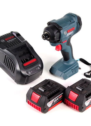 Bosch GDR 18 V-160 Akku Drehschlagschrauber 18V 1/4" + 2x Akku 6,0Ah + Ladegerät + Einlage - ohne L-Boxx - Toolbrothers