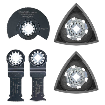 Makita Holzhandwerk Set 30 teilig P 84844 Stichsaegeblaetter Schleifpapier Forstnerbohrer Multitool Zubehoer 4 - toolbrothers