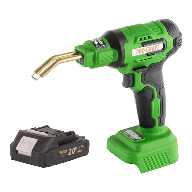 Procraft CS40 bb Akku Kunststoffschweissgeraet 20 V 600 C 0 7 1 1 A 1x Akku 2 0 Ah Koffer ohne Ladegeraet 0 - toolbrothers