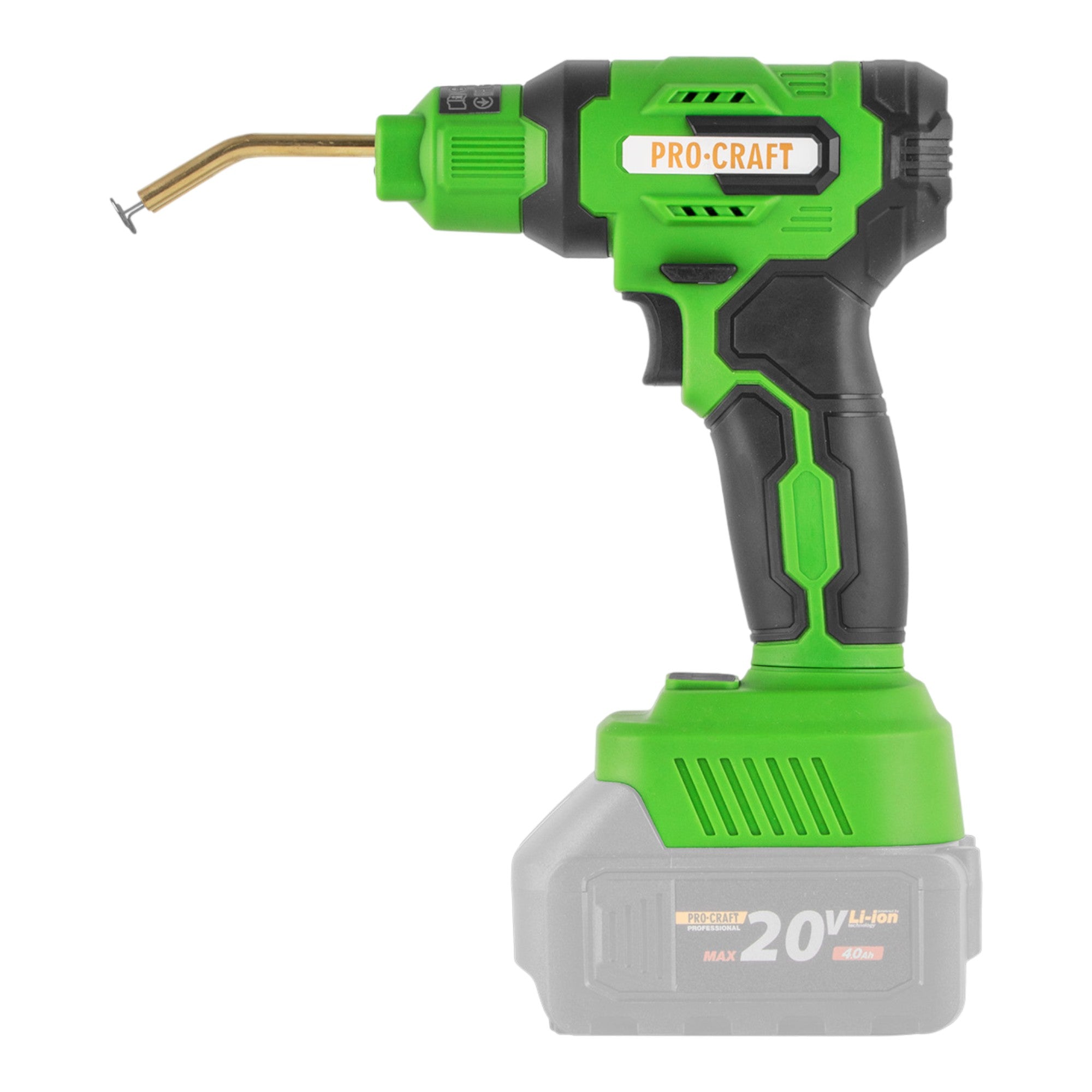 Procraft CS40 bb Akku Kunststoffschweissgeraet 20 V 600 C 0 7 1 1 A 1x Akku 2 0 Ah Koffer ohne Ladegeraet 1 - toolbrothers
