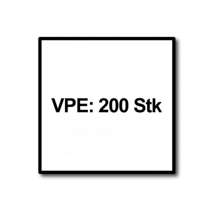 Fischer ULTRACUT FBS II A4 Betonschraube 10x100 mm 200 Stk. ( 2x 548744 ) Sechskantkopf SW15 Unterlegscheibe 45/35/15 A4 Edelstahl - Toolbrothers