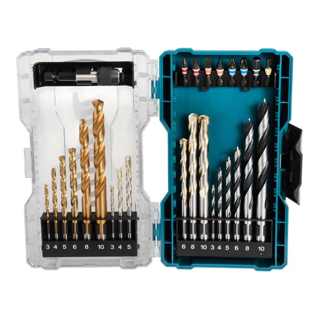 Makita E 07032 Bit und Bohrer Set 27 tlg Phillips Pozidriv Torx Hex  0 - toolbrothers