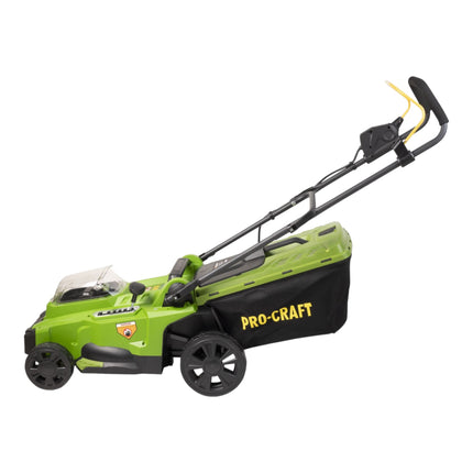 Procraft PLM20bb Akku Rasenmaeher 40 V 2x 20 V 370 mm Brushless 2x Akku 4 0 Ah Ladegeraet 1 - toolbrothers