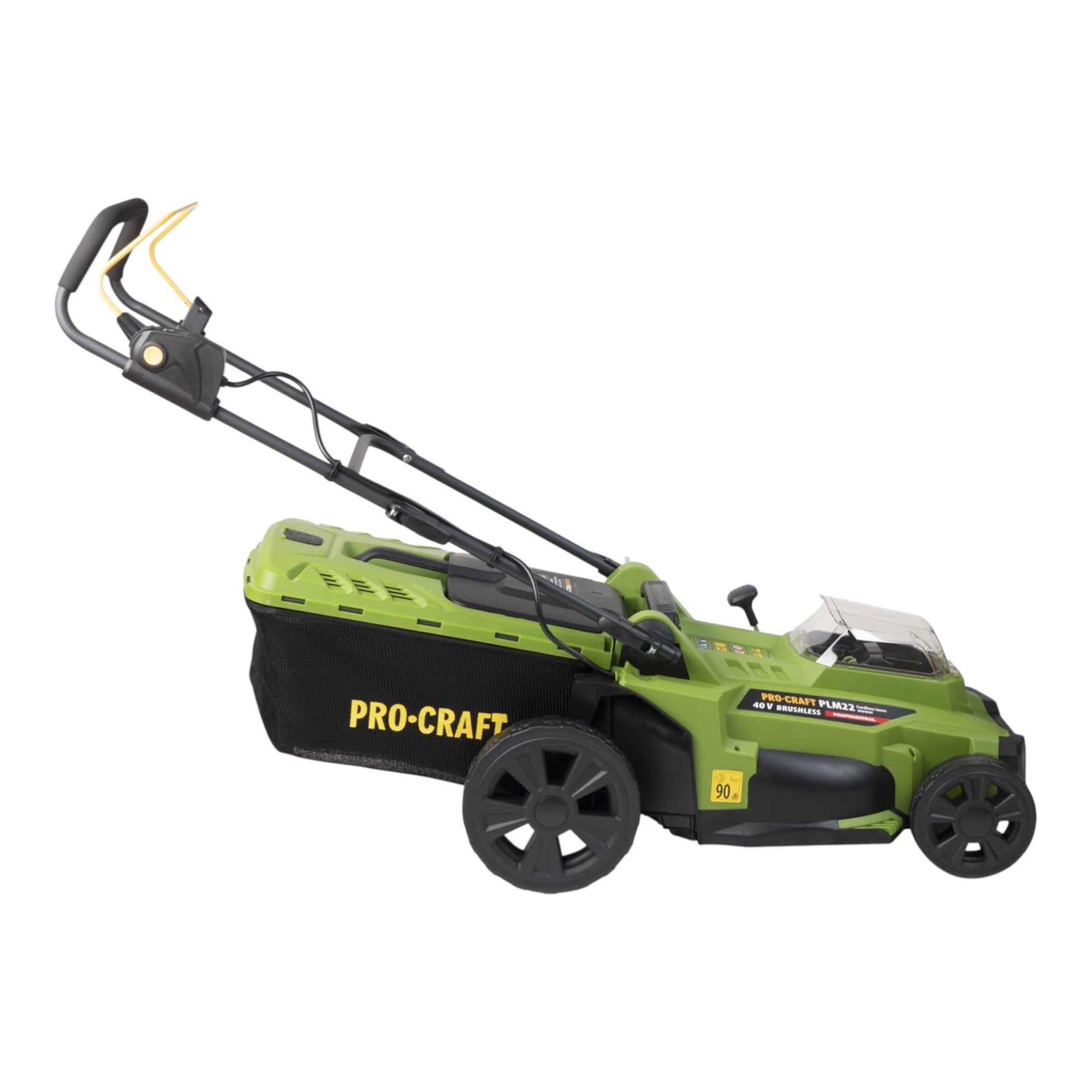 Procraft PLM22bb Akku Rasenmaeher 40 V 2x 20 V 430 mm Brushless 2x Akku 8 0 Ah Ladegeraet 4 - toolbrothers