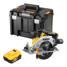 DeWalt DCS 565 NT Akku Handkreissaege 18 V 165 mm Brushless 1x Akku 5 0 Ah TSTAK ohne Ladegeraet 0 - toolbrothers