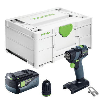 Festool TXS 18 Basic Akku Bohrschrauber 18 V 40 Nm Brushless 1x Akku 5 0 Ah Systainer ohne Ladegeraet 0 - toolbrothers