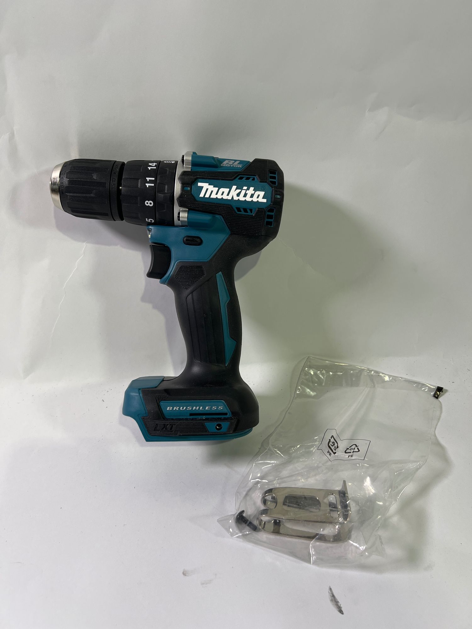 Makita DHP 487 Z Akku Schlagbohrschrauber 18 V 40 Nm Brushless Solo ohne Akku ohne Ladegeraet Leicht Gebraucht 1 - toolbrothers