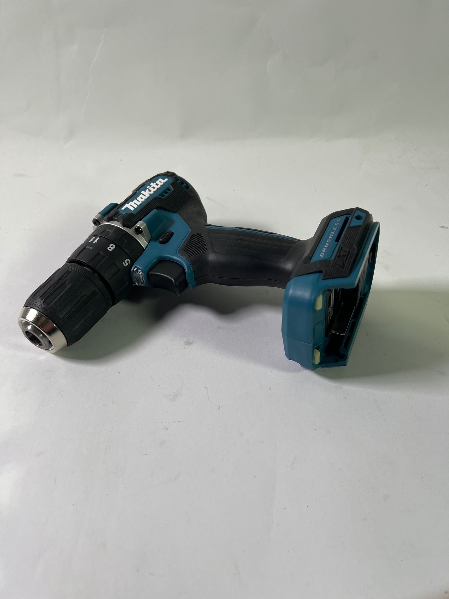 Makita DHP 487 Z Akku Schlagbohrschrauber 18 V 40 Nm Brushless Solo ohne Akku ohne Ladegeraet Leicht Gebraucht 2 - toolbrothers