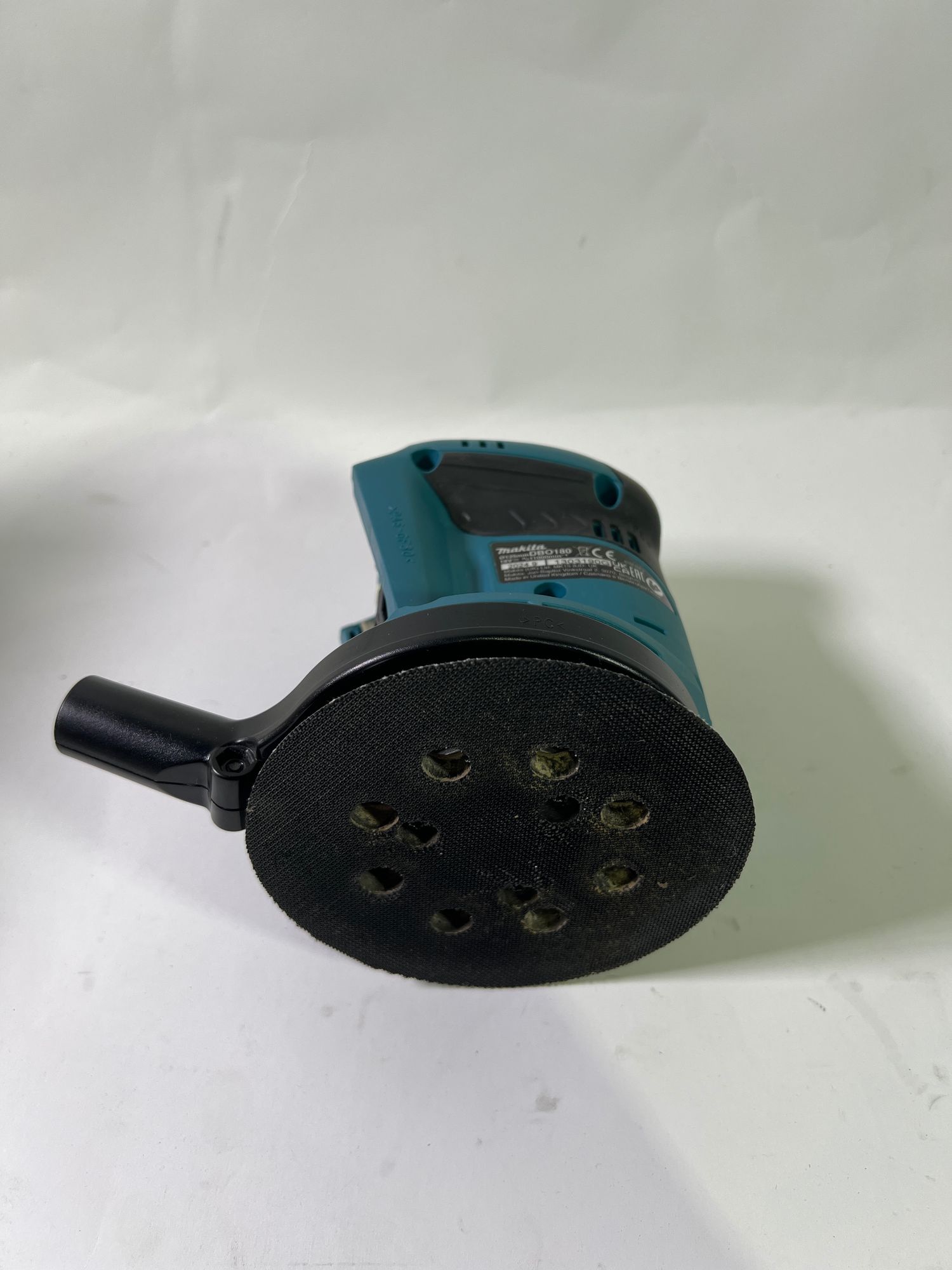 Makita DBO 180 Z Akku Exzenterschleifer 18 V 125 mm Solo ohne Akku ohne Ladegeraet Leicht Gebraucht 1 - toolbrothers
