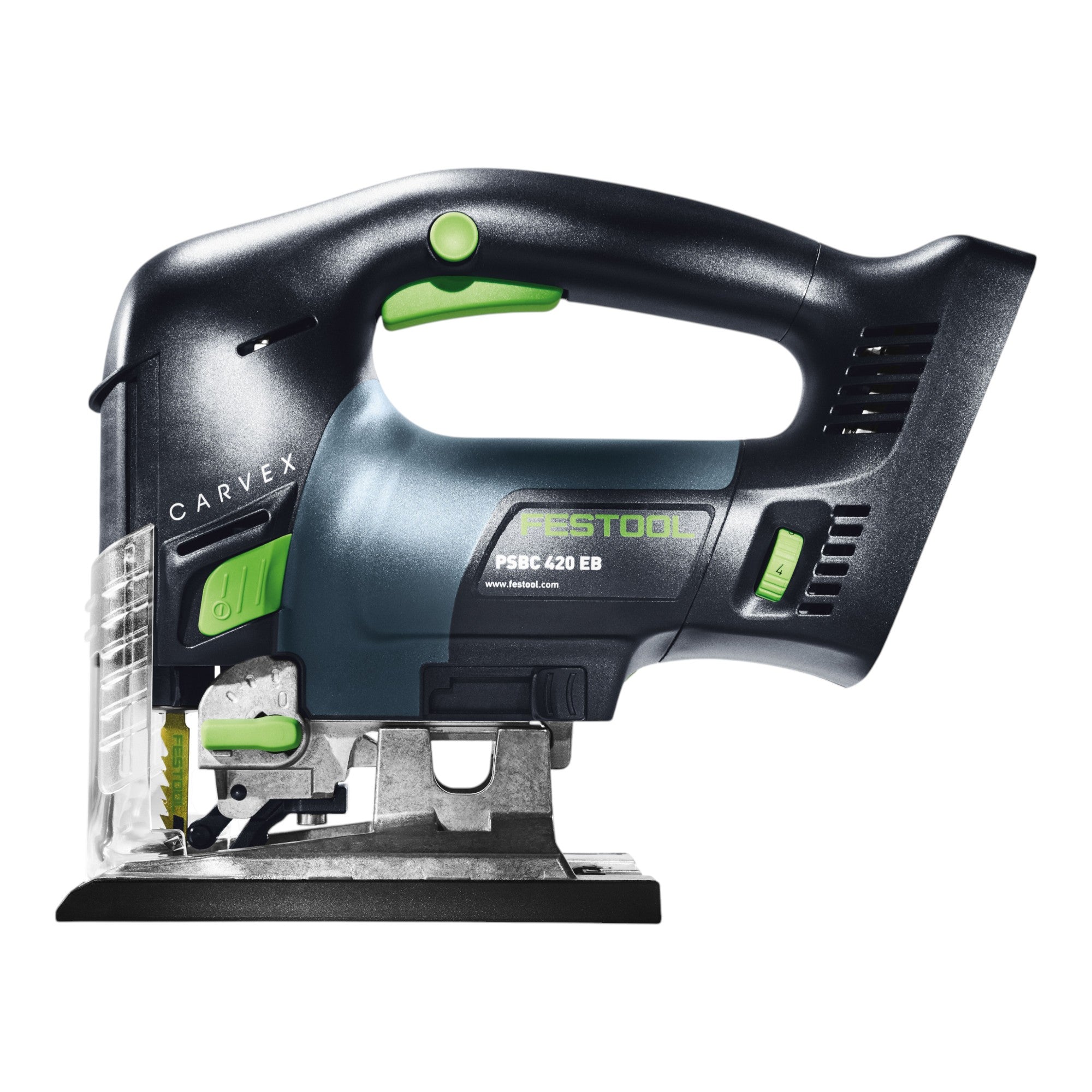Festool PSBC 420 Basic Akku Pendelstichsaege 18 V 120 mm Brushless 1x Akku 5 0 Ah Ladegeraet Systainer 4 - toolbrothers