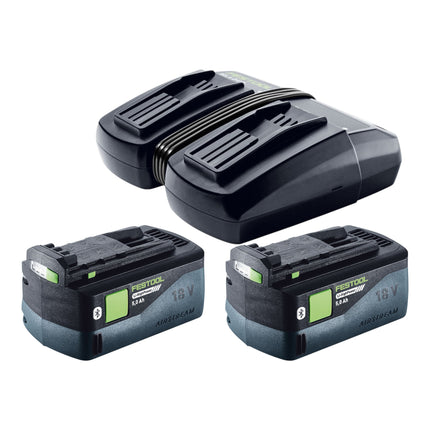 Festool CTMC MIDI I Basic Akku Absaugmobil 36 V 2x 18 V Staubkl M 2x Akku 5 0 Ah Doppelladegeraet Systainer 4 - toolbrothers