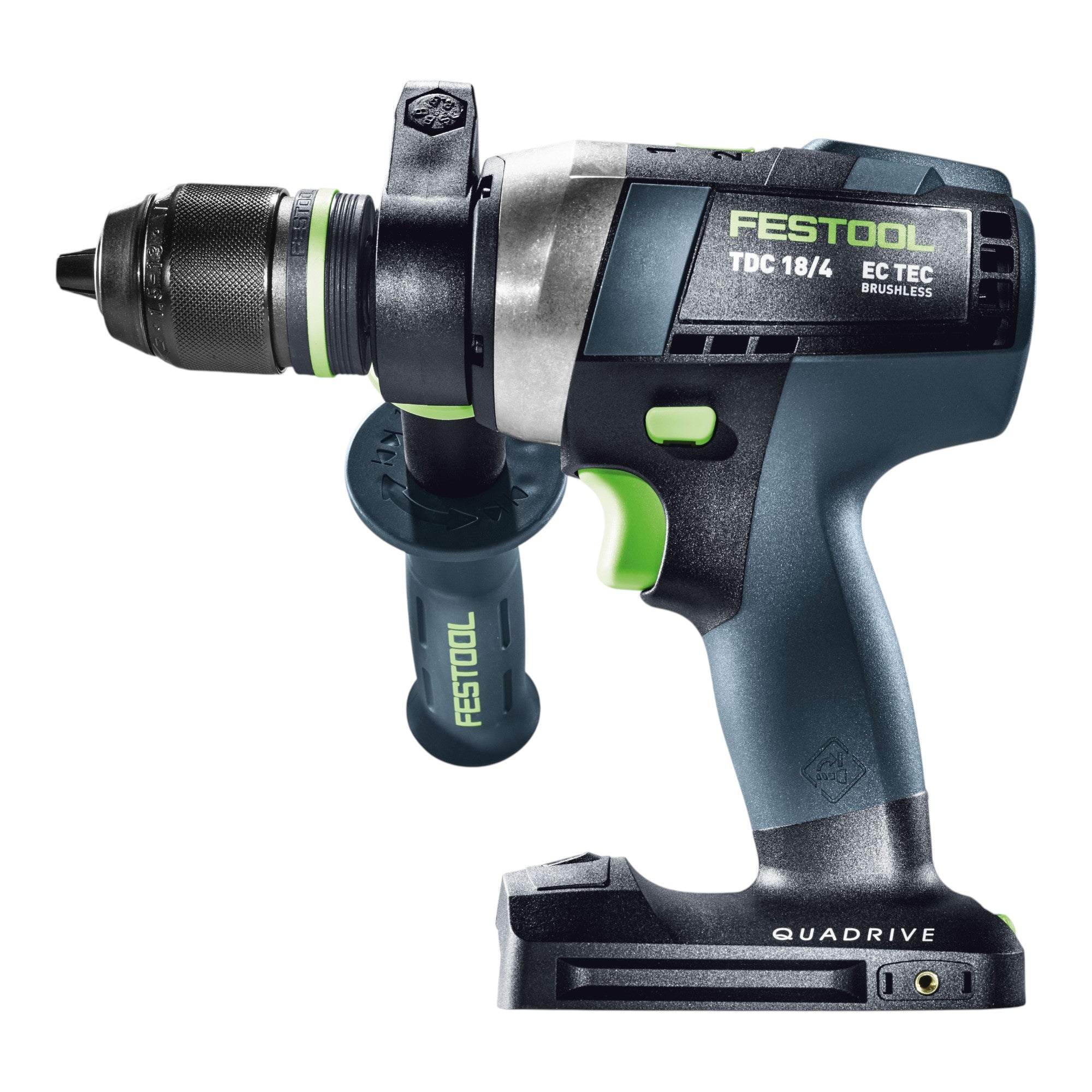 Festool TDC 18 4 Basic Akku Bohrschrauber 18 V 75 Nm Brushless 2x Akku 5 0 Ah Schnellladegeraet Systainer 2 - toolbrothers