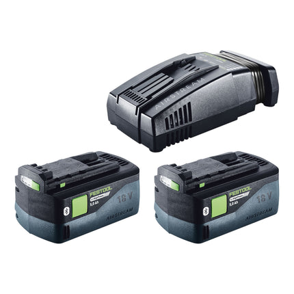 Festool TDC 18 4 I Basic Akku Bohrschrauber 18 V 75 Nm Brushless 2x Akku 5 0 Ah Schnellladegeraet Systainer 4 - toolbrothers
